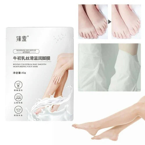 SilkSole™ | Soft Feet Peeling and Exfoliating Mask | With Korean skincare technology