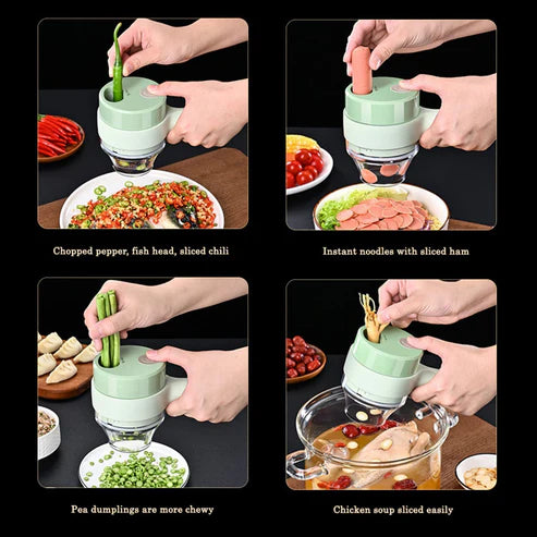 The Chopsy | Portable 4 in 1 vegetable Cutter and chopper