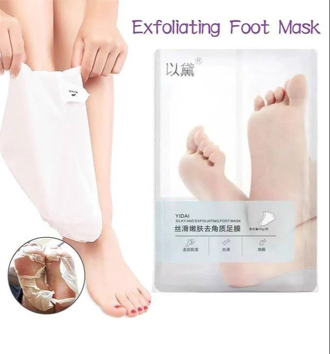 SilkSole™ | Soft Feet Peeling and Exfoliating Mask | With Korean skincare technology