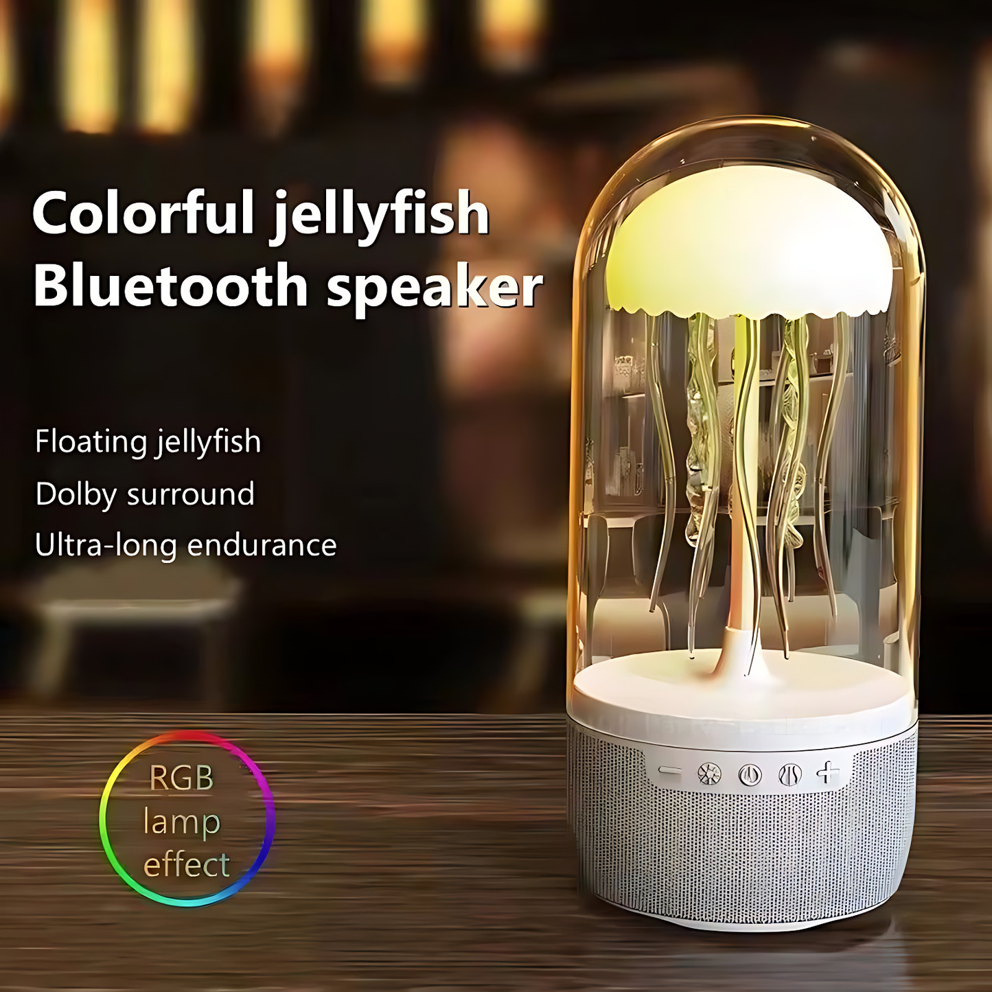 LumiJelly™ | 2 in 1 Jellyfish Speaker Lamp